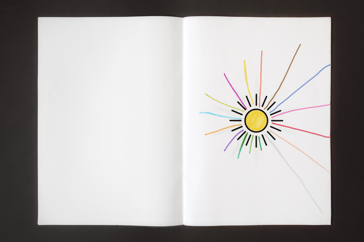 Elsa Werth, Global Warming Coloring Book, 2023, colorie